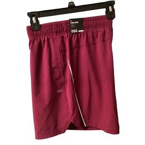 DSG Womens 5" Stride Short Magenta Berry Athletic Running Shorts Size M NEW